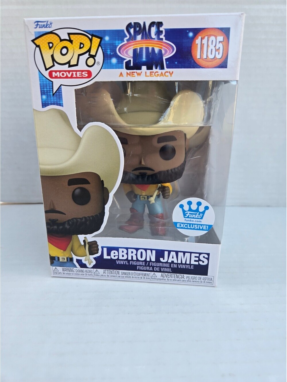 Funko Pop! Movies Space Jam A New Legacy LeBron James Vinyl Figure #1185 Funko 3